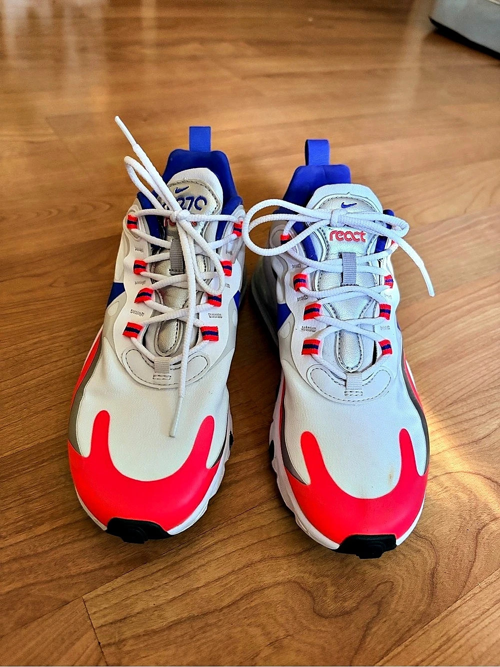 Nike Air Max 270 Color Block Sneakers US 7.5